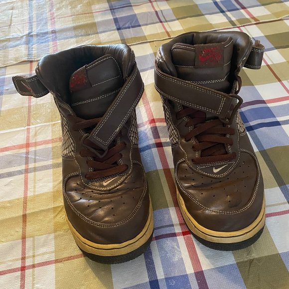 Nike Air Men's Brown Running Shoes Size 12 - Picture 4 of 12